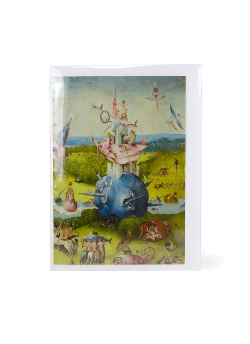 Double carte avec enveloppe,  Jheronimus Bosch, jardin des délices terrestres 5