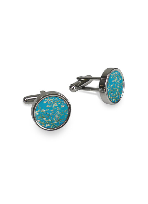 Cufflinks, Almond Blossom, Van Gogh