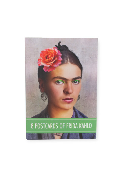Ansichtkaart mapje, Frida Kahlo foto's