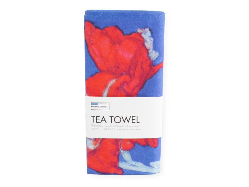 Tea Towel, Piet Mondrian, Amaryllis
