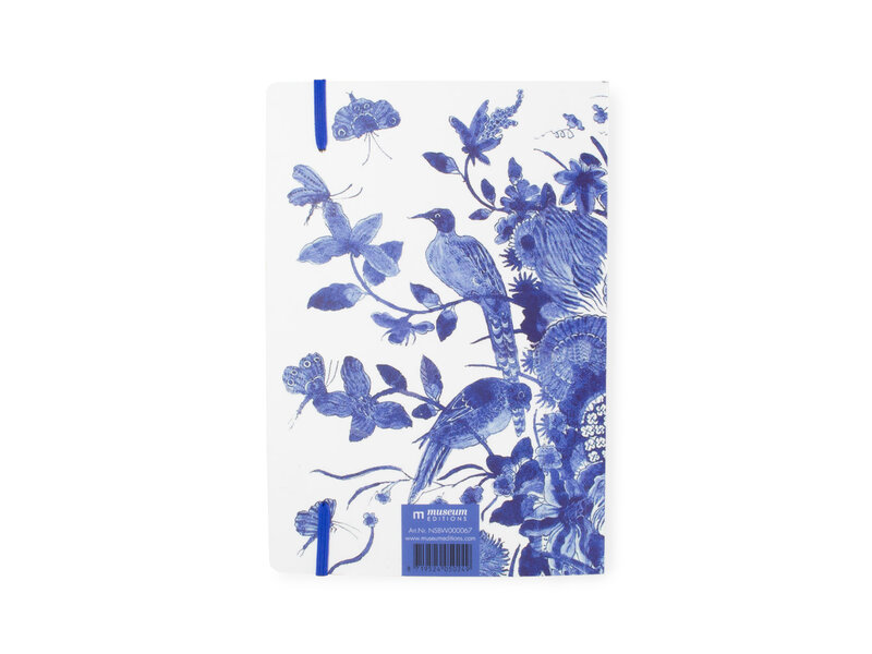 Softcover-Notizbuch, A5, Delfter blauer Vögel, Rijksmuseum