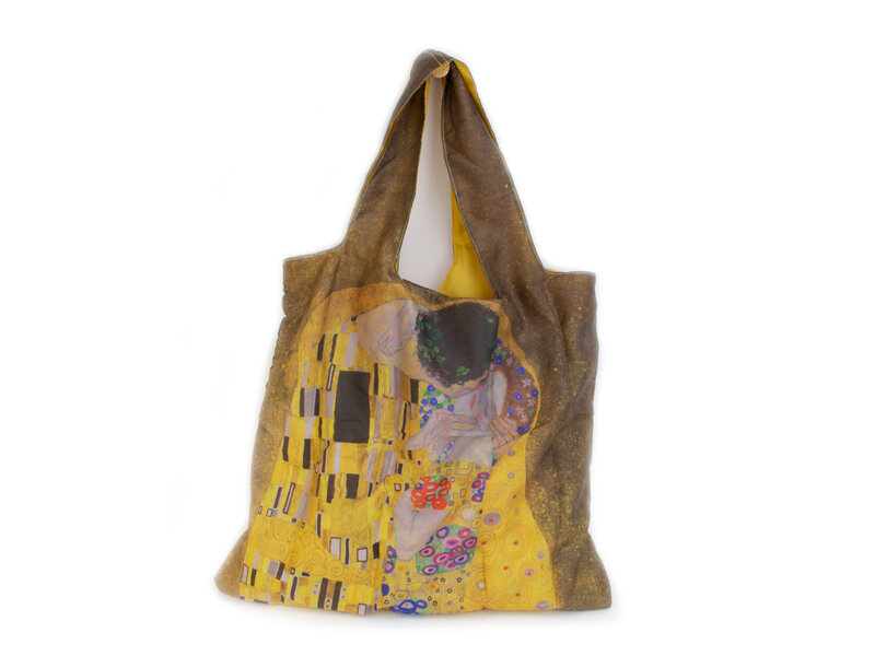 Faltbarer Shopper LF,  Gustav Klimt, Der Kuss