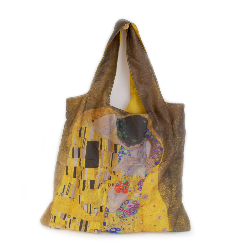 Shopper foldable , Gustav Klimt, The Kiss | Museum Webshop