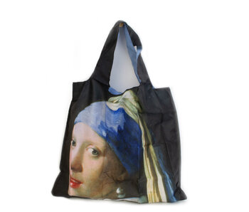 Faltbarer Shopper LF, Mädchen mit Perlenohrring, Vermeer