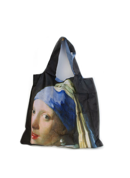 Sac pliable LF, jeune fille à la boucle d'oreille en perle, Vermeer