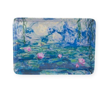 Mini tray, 21 x 14 cm, Monet, Waterlilies
