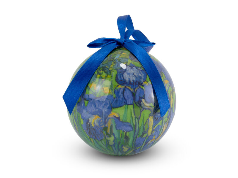 Christmas bauble, Iris, Vincent van Gogh