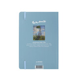 Softcover-Notizbuch, A5,Claude Monet, Frau mit Sonnenschirm