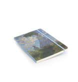 Cuaderno de tapa blanda, A5, Claude Monet, Mujer con sombrilla