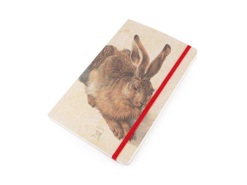 Softcover Notebook A6, Dürer, Hare