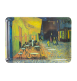 Plateau de service mini, 21 x 14 cm, Kröller-Müller, Van Gogh, Cafe terras