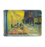 Serviertablett Mini, 21 x 14 cm, Kröller-Müller, Van Gogh, Cafe terras