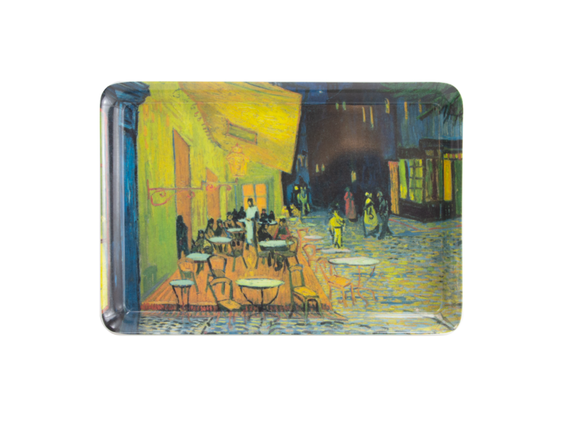 Serving Tray C Mini, 21 x 14 cm, Kröller-Müller, Van Gogh, Cafe terras