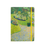 Cuaderno de tapa blanda, A5,Jardín en Auvers, Vincent van Goghv