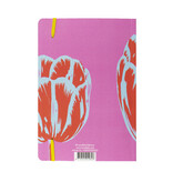 Cuaderno de tapa blanda, A5, Tulipanes Pop Line rosa