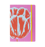 Carnet à couverture souple, A5, Tulip Pop Line rose