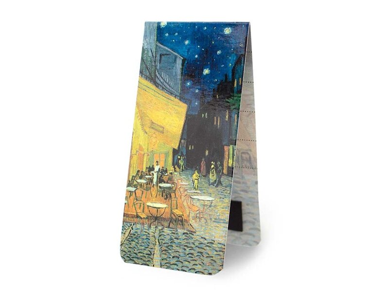 Marcapáginas magnético, Vincent van Gogh, Terraza cafetería