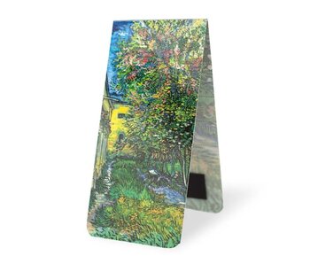 Magnetic Bookmark, Vincent van Gogh, The garden of the hospital at Saint-Rémy