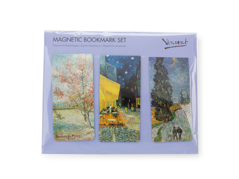 Set of 3, Magnetic bookmark, Vincent van Gogh - Kroller muller 1