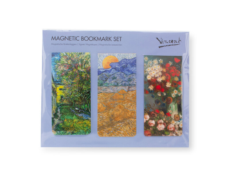 Set of 3, Magnetic bookmark, Vincent van Gogh - Kroller muller 2