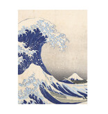 Softcover Kunst Skizzenbuch,  Hokusai, Die große Welle