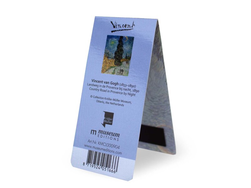 Set of 3, Magnetic bookmark, Vincent van Gogh - Kroller muller 1