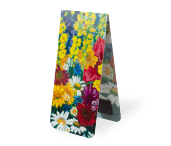 Magnetic Bookmark,Charley Toorop, Vase with flowers