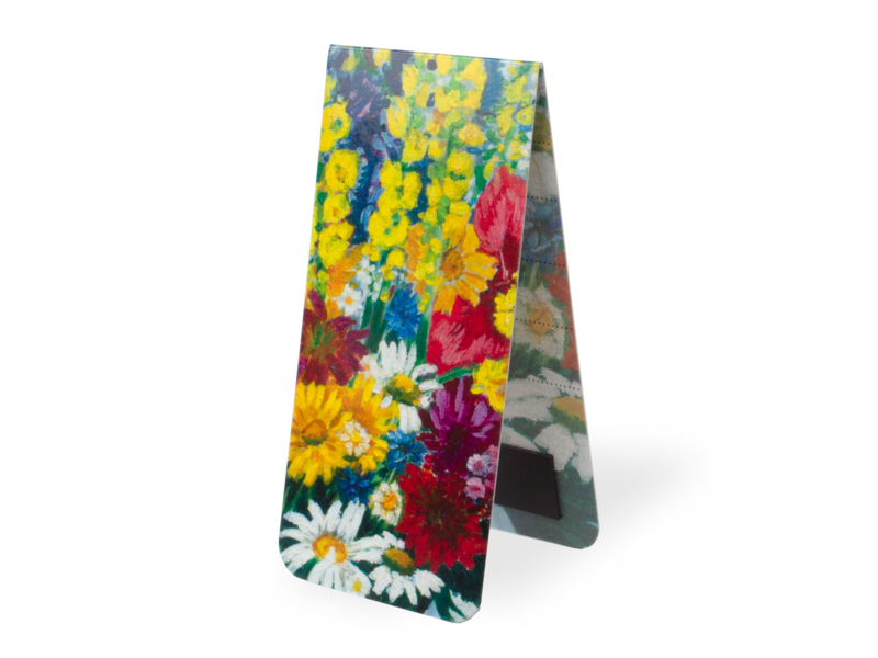 Magnetic Bookmark, Charley Toorop, Vase with flowers