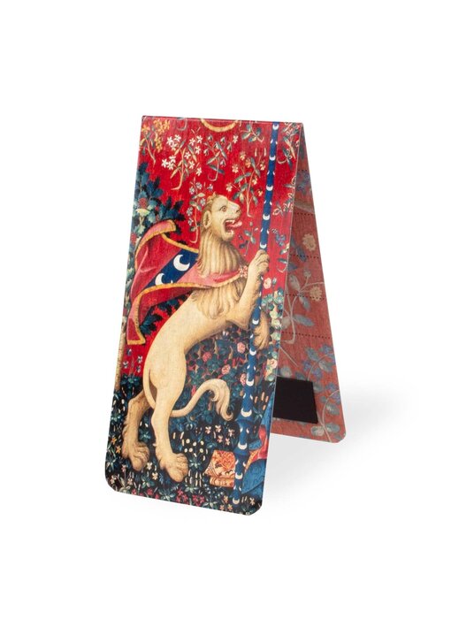 Magnetic Bookmark, Tapestry Lady with the Unicorn - lion