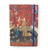 Softcover notitieboekje, A5, Wandkleed Dame met de Eenhoorn