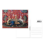 Postcard, Tapestry Lady with the Unicorn