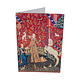 Double carte avec enveloppe,  Tapisserie Dame à la Licorne