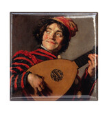 Koelkastmagneet, Frans Hals, De luitspeler