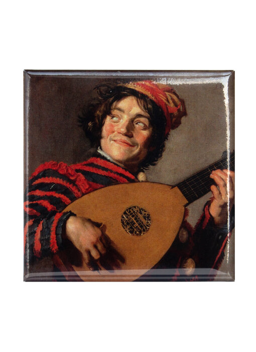 Fridge Magnet , Frans Hals, The Lute Player