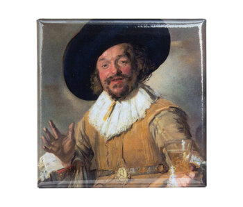 Aimant pour frigo, Frans Hals, Le joyeux buveur