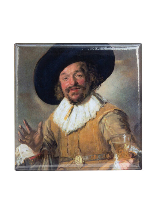 Aimant pour frigo, Frans Hals, Le joyeux buveur