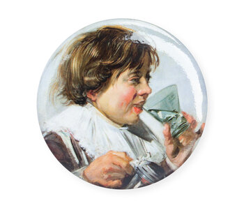 Aimant pour frigo, Frans Hals, le garçon qui boit