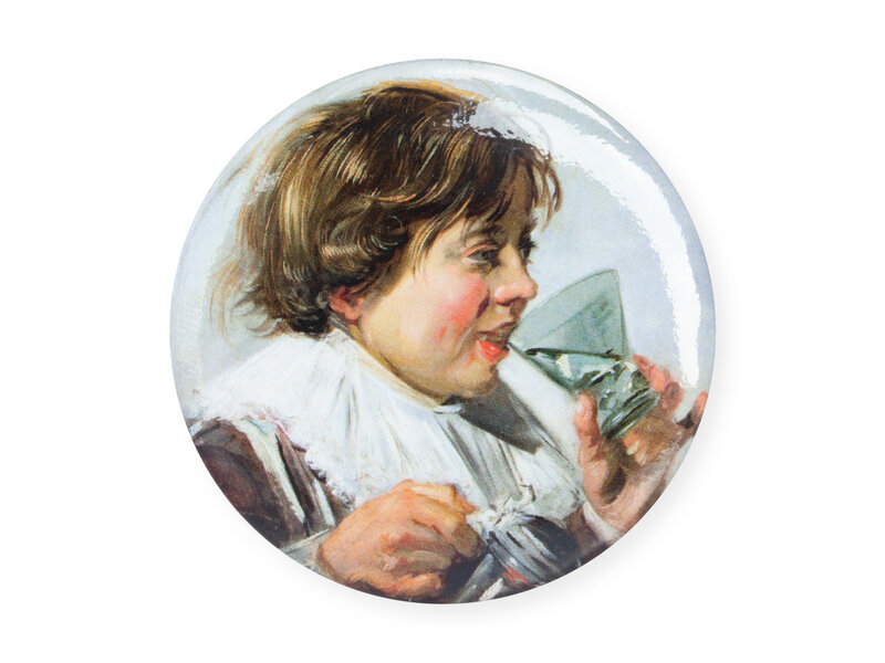 Aimant pour réfrigérateur, Frans Hals, le garçon qui boit