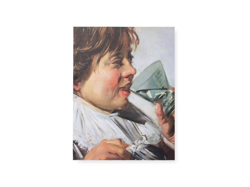 Cuaderno de dibujo de tapa blanda, Frans Hals, el chico bebedor