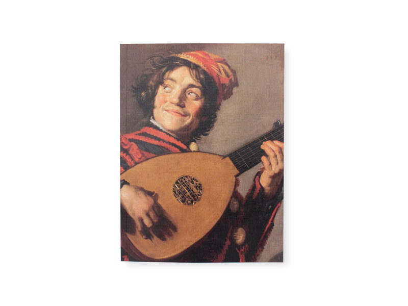Carnet de croquis à couverture souple Frans Hals, le joueur de luth