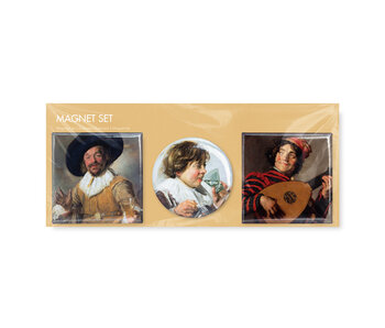 Koelkastmagneten, Set van 3 , Frans Hals
