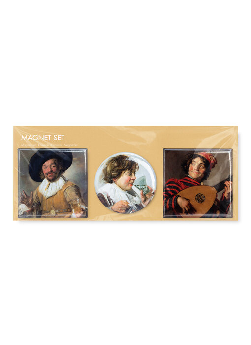 Koelkastmagneten, Set van 3 , Frans Hals