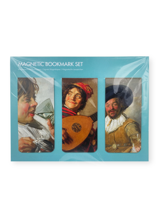 Set van 3 Magnetische boekenleggers, Frans Hals