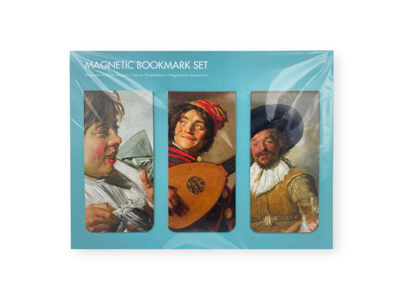 Set van 3, Magnetische boekenleggers , Frans Hals