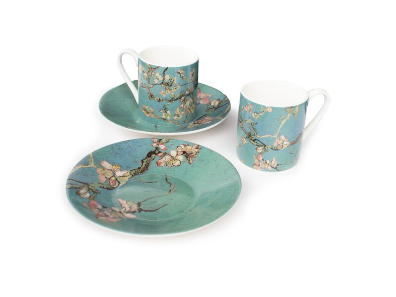 Espresso set, Almond Blossom , Vincent van Gogh