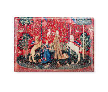 Fridge Magnet ,Tapestry Lady with the Unicorn