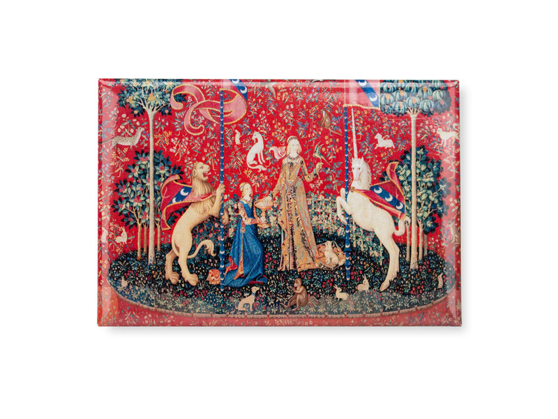 Fridge Magnet, Tapestry Lady with the Unicorn