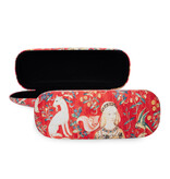 Spectacle case,, Tapestry Lady with the Unicorn