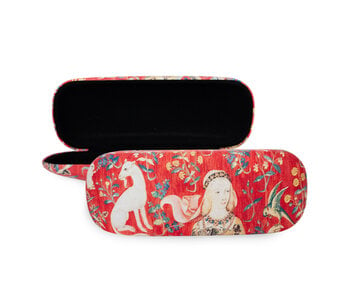 Spectacle case, Tapestry Lady with the Unicorn