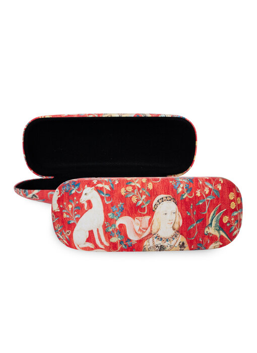 Spectacle case, Tapestry Lady with the Unicorn